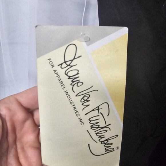 NWT Diane Von Furstenberg Black Straight Leg Romper Cotton M - Picture 11 of 12